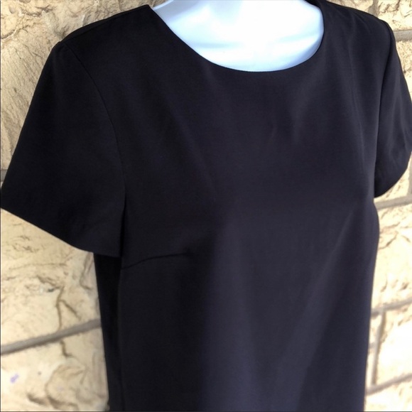 H & M Dark Navy Dress Straight Sexy Casual career Size 8 / Business casual - Picture 5 of 15